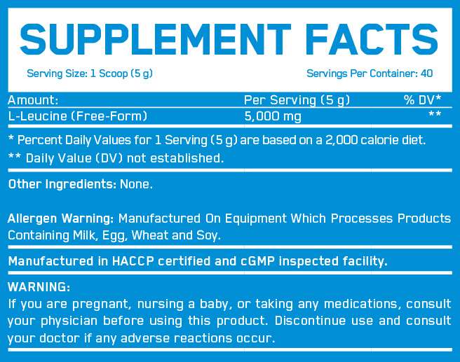 Everbuild Leucine 5000 200 grams