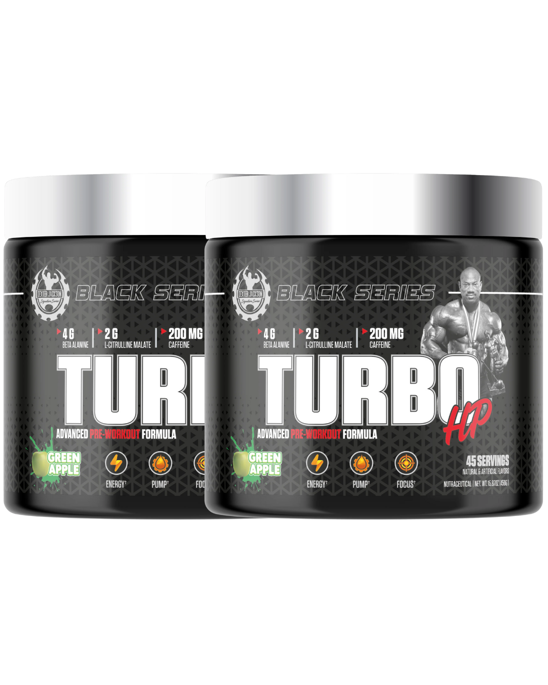 DJSS BLACK SERIES PRE WORKOUT TURBO HP 300 GR (1+1)