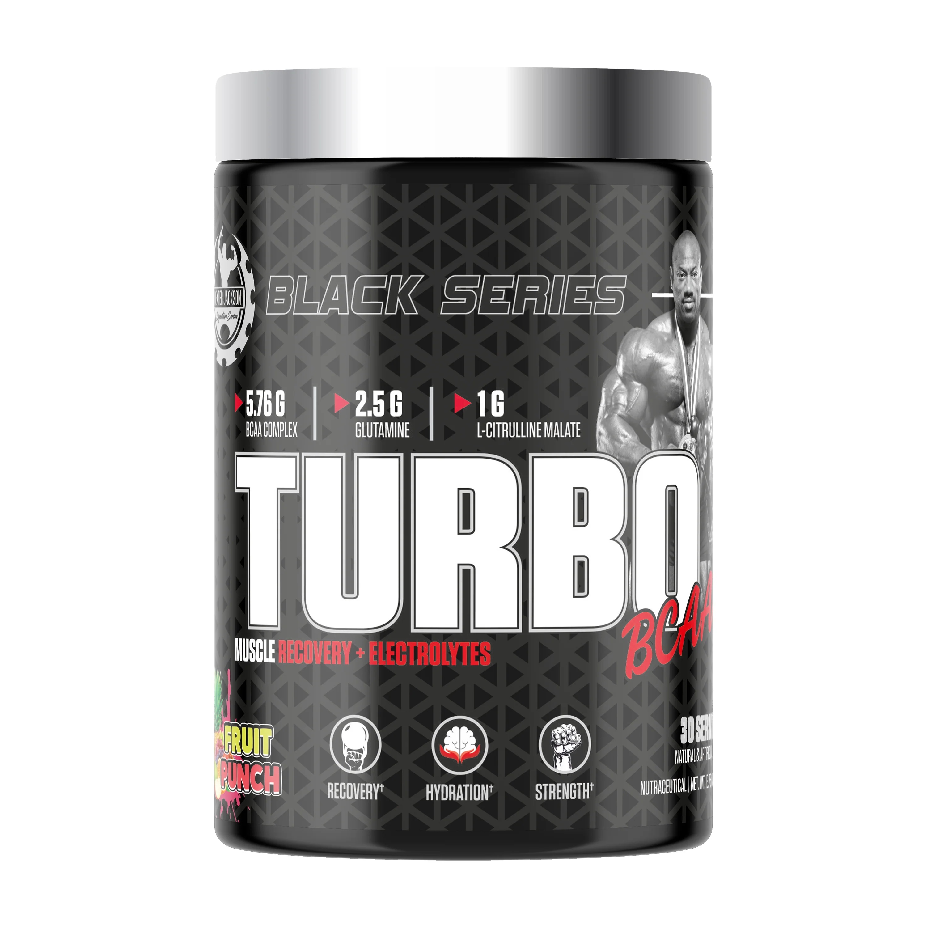 Dexter Jackson Signature Series Black Series | Turbo BCAA Muscle Recovery & Electrolytes