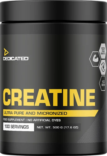 Dedicated Nutrition Premium Micronised Creatine Monohydrate - 500 gr